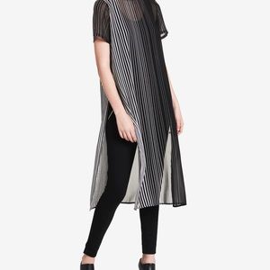 Calvin Klein Sheer Tunic